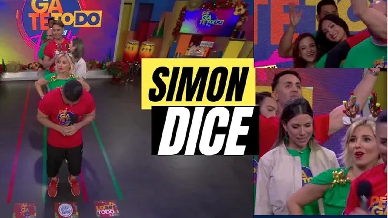 juego de Simón dice en Pegate al medio dia #simonsays #simondice