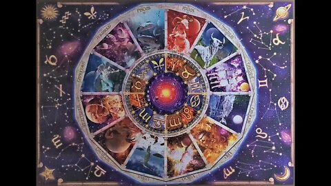 9000 Piece Astrology Jigsaw Puzzle Time Lapse