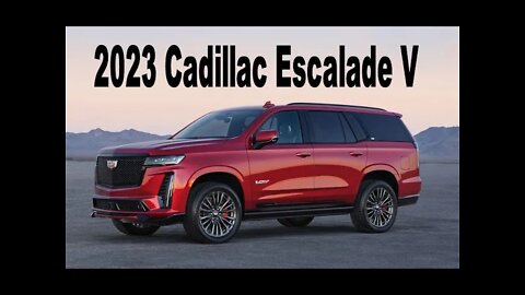 2023 Cadillac Escalade V