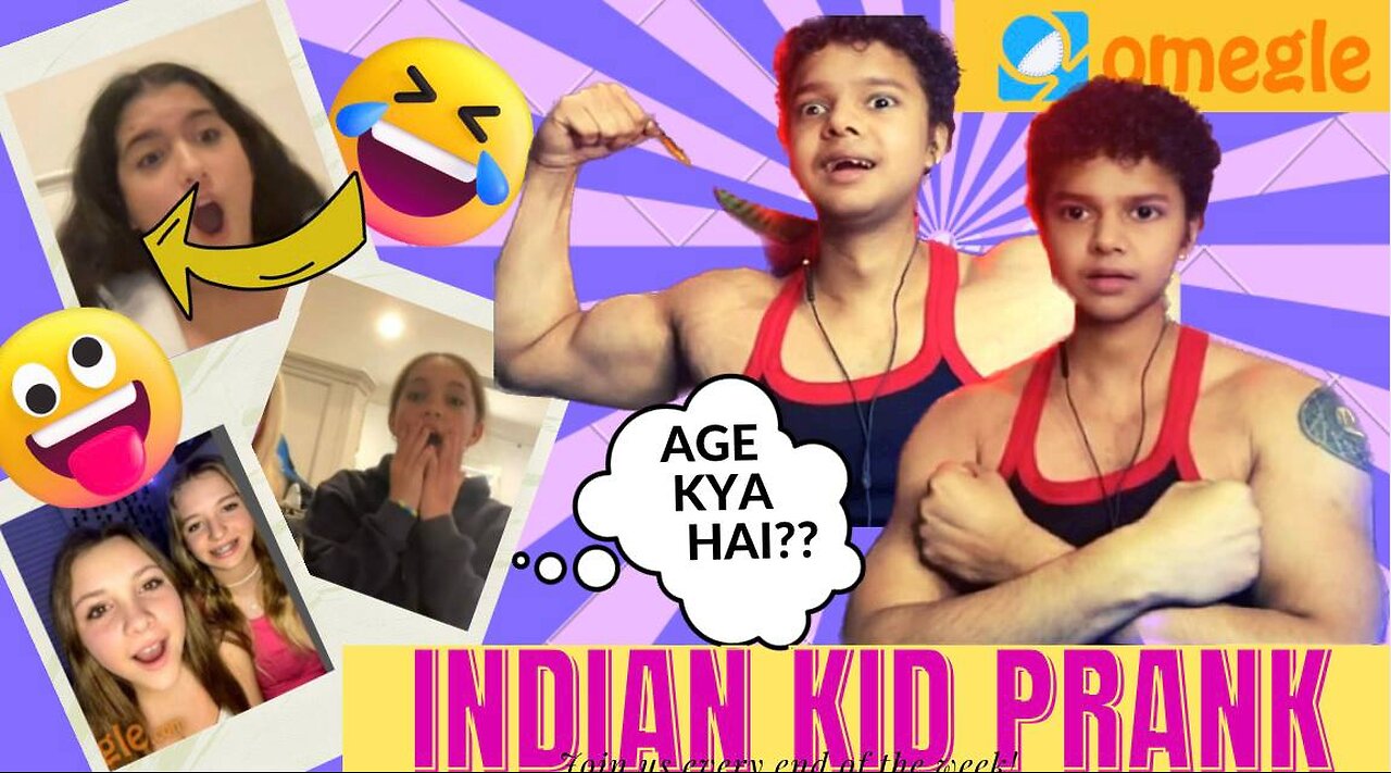 INDIAN KID PRANK ON OMEGLE | BABY FACE FLEXING ON OMEGLE | LOVE FOUND ON OMEGLE | #omegle