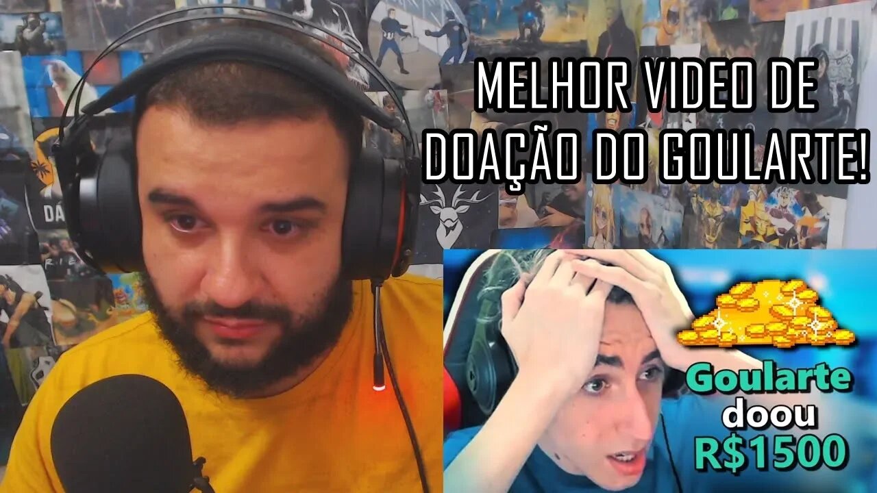 (ME EMOCIONEI!) DOANDO PARA STREAMERS MAS ELES PRECISAM DOAR TAMBÉM... ( Goularte )