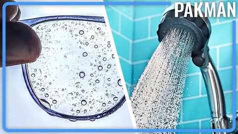 Caller Showers with Glasses, Cleans Them 5 Times Per Shower