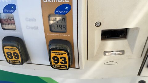 High Price for Ford Mustang Gas Fill Up