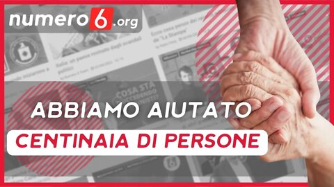 Grazie a te abbiamo aiutato centinaia di persone nel 2021