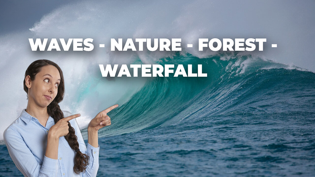 Waves - Nature - Forest - Waterfall