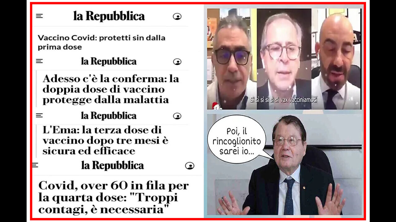 UNA SERIE DI REAZIONI💀 AVVERSE ☠️ AL VACCINO 💉 mRNA 💀​⚰️​☠️ NON FATELO⚰️​​💉​⚰️​
