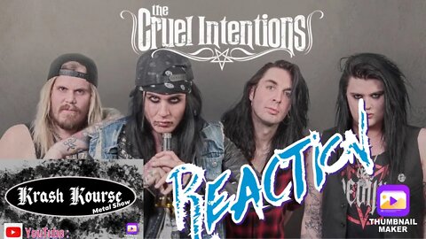 Reaction | The Cruel Intentions | Venomous Anonymous |