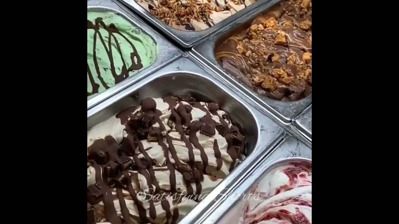 So Satisfying 😍 #shorts #trending #try #satisfying #relaxing #viral #icecream #oddlysatisfying