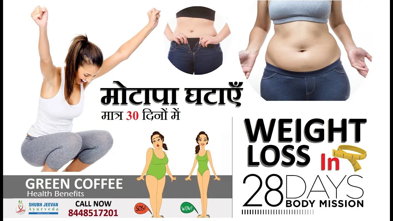 Green Coffee Weight Loss 100% Effective Treatment मोटापा पेट की चर्बी घटाएँ #weightloss #greencoffee