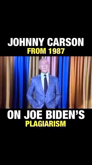 Johnny Carson on Joe Buyden