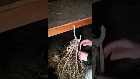 Securing The Hay Sack