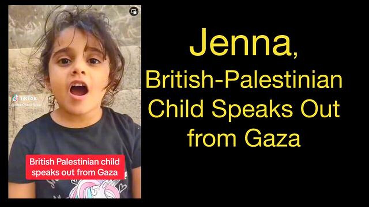 British Palestinian Child Speaks Out from Gaza