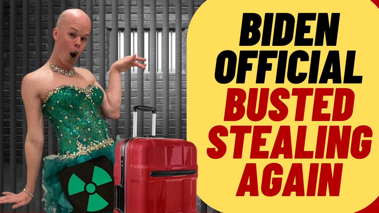 Non-Binary Biden Official ARRESTED AGAIN For Luggage Theft