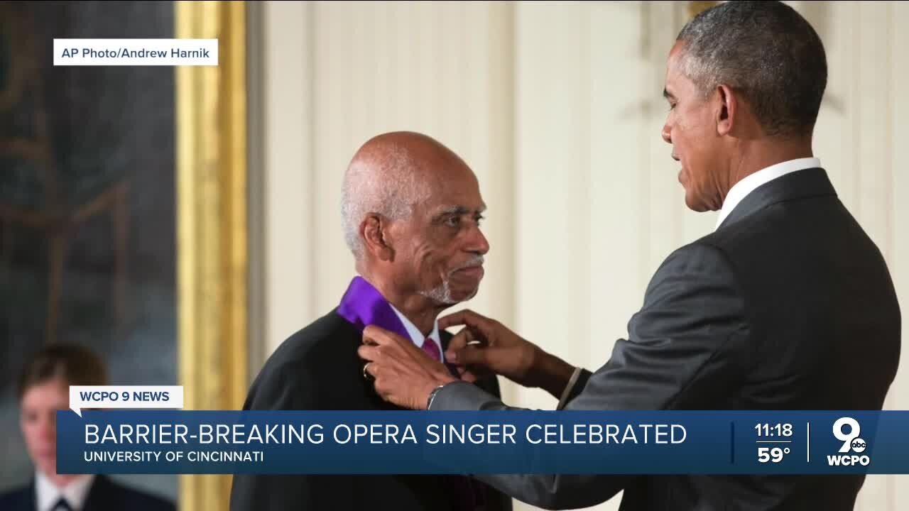 Barrier-breaking opera singer celebrated