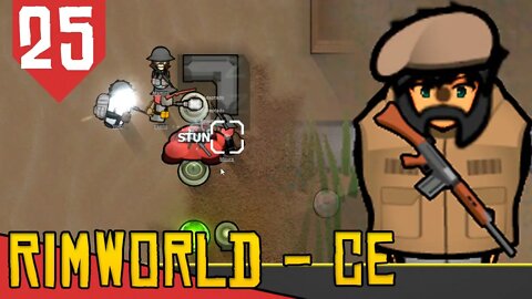 Levei uma METRALHADA no PEITO - Rimworld Combat Extended #25 [Série Gameplay PT-BR]