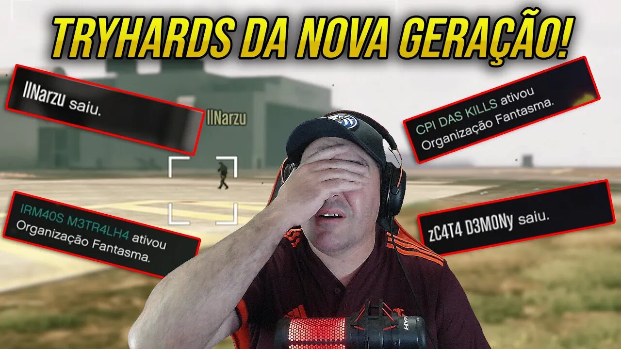 Realidade dos TRYHARDS do GTA online da nova geração. Saudades dos jogadores da antiga geração!