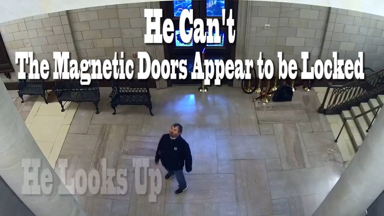 Who unlocked the magnetic doors on the east side of the Capitol on January 6th