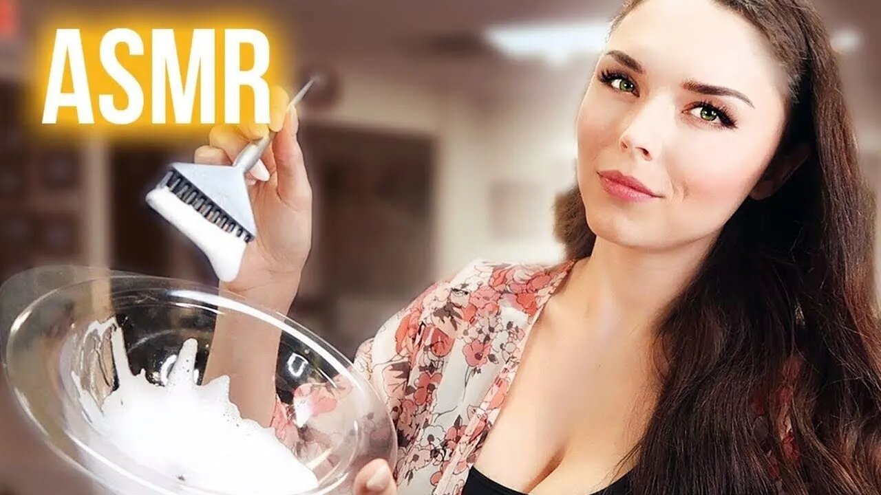 ASMR // Relaxing Men's Shave, Head Scratch & Eyebrow Trim (Soft-Spoken)