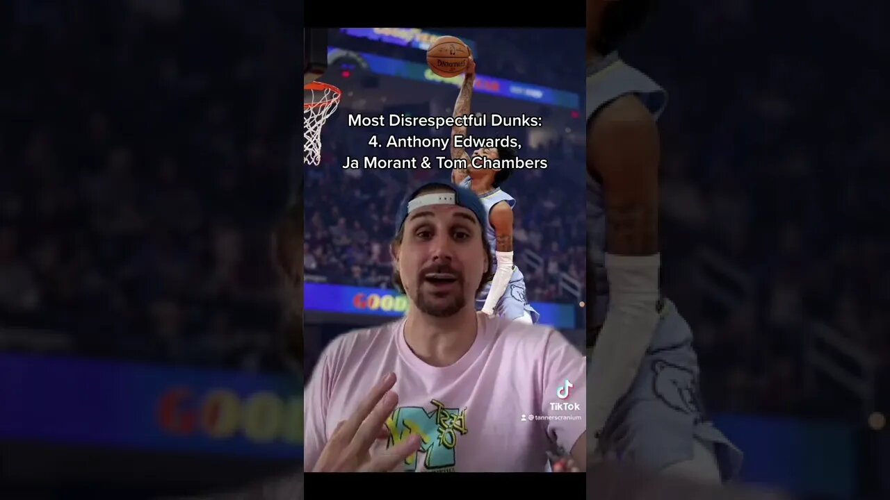 Most Disrespectful Dunks NBA History #shorts