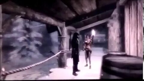 O Dragonborn e Aela the hunntress