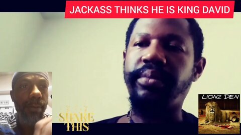 "JACK@SS THINKS HE IS KING DAVID??" (OPEN REBUKE)