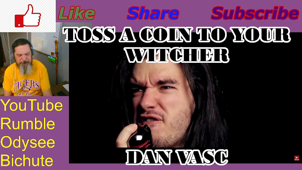 Pitt Reacts to TOSS A COIN TO YOUR WITCHER By Dan Vasc