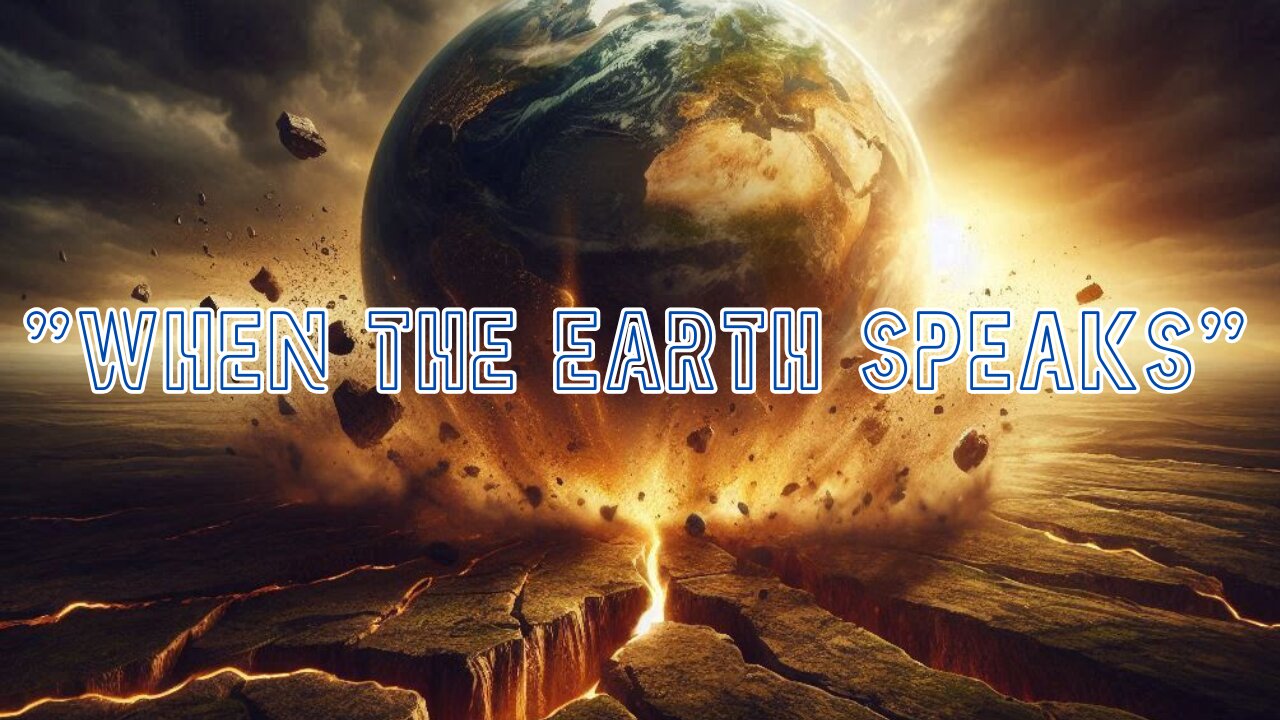 "WHEN THE EARTH SPEAKS"