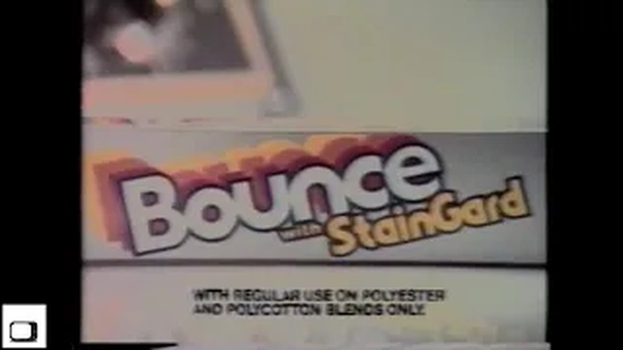 Bounce with StainGard Fabric Softener Commercial (1990)