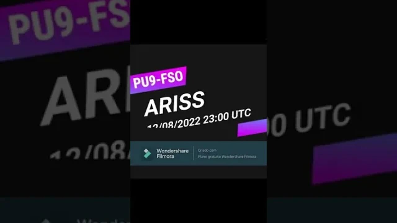 ARISS 12/08/2022 - PU9FSO