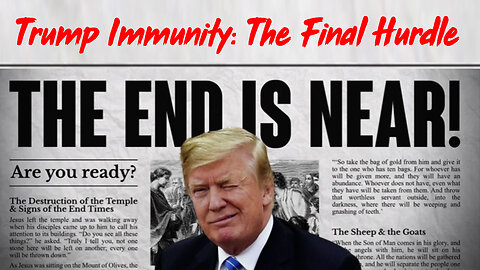 Trump Immunity: The Final Hurdle > The Military is The Only Way