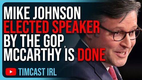 TRUMP ALLY MIKE JOHNSON HAS BEEN ELECTED SPEAKER BY THE GOP, MCCARTHY IS DONE