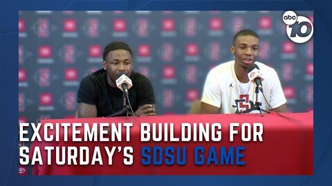 Excitement building as Aztecs head to final four