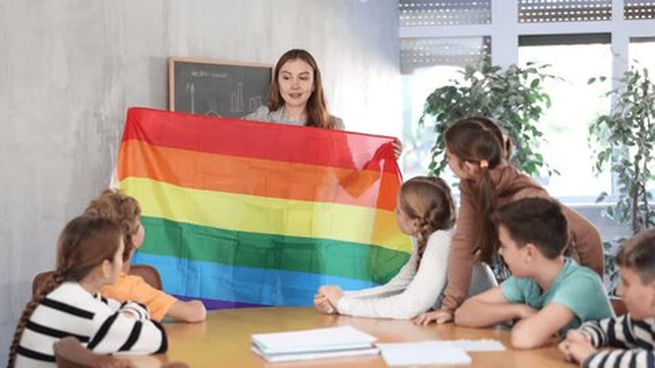 Facing the Rainbow Flag