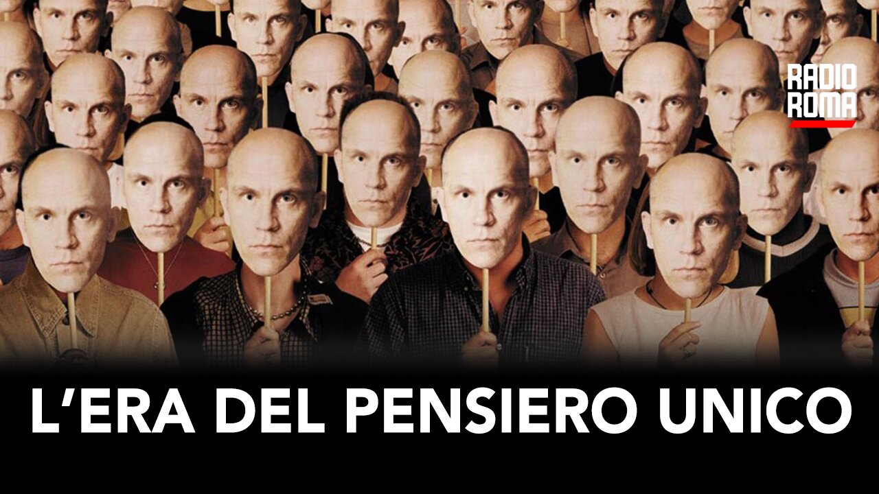 L' ERA DEL PENSIERO UNICO (con Prof. Pedro Morago)