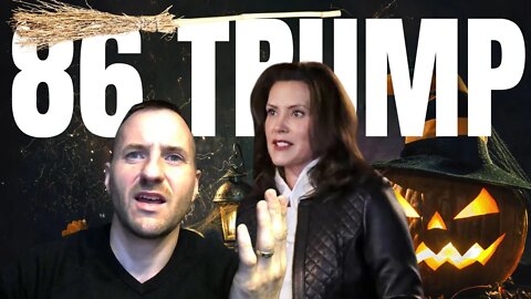 UNREAL - GRETCHEN WHITMER THREATENS T0 86 Trump