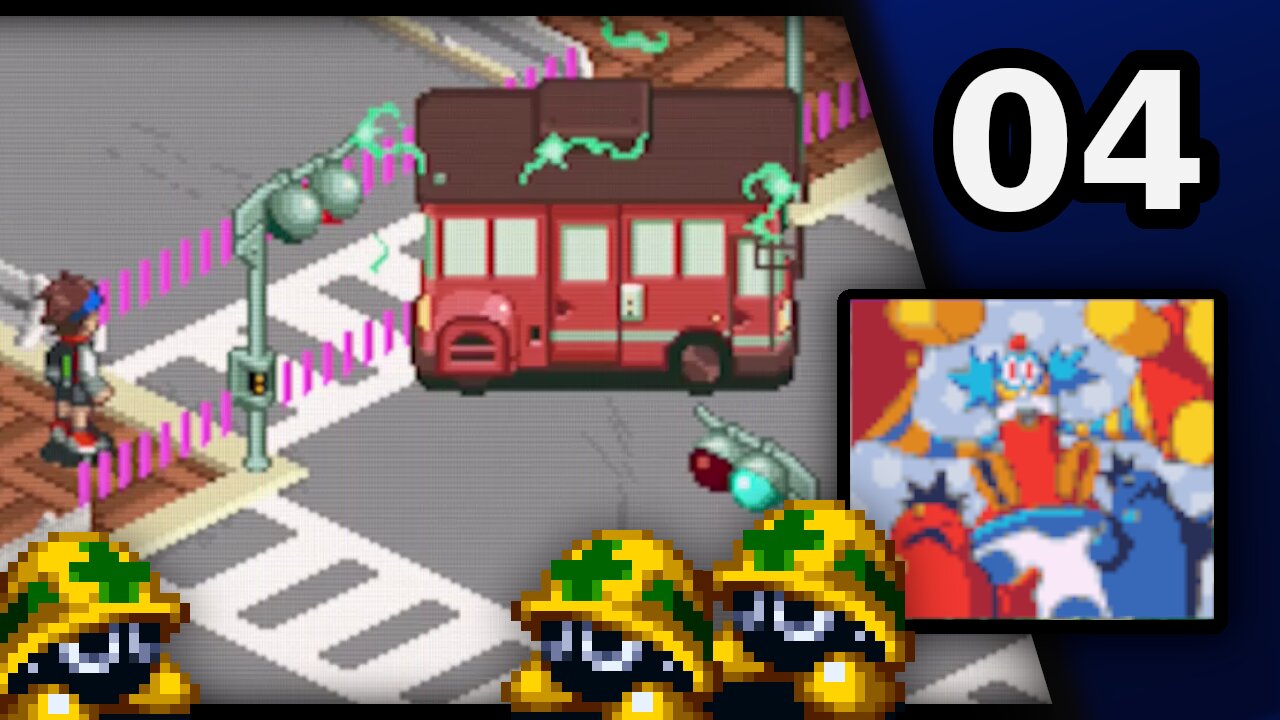 Mega Man Battle Network 1 [4] Keep the Bus above 50MPH