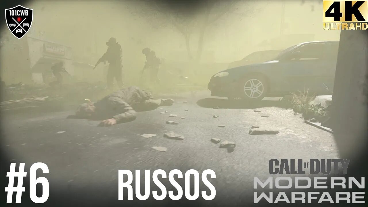Call of Duty Modern Warfare #6 RUSSOS 4K 60fps PS4 Pro #modernwarfare