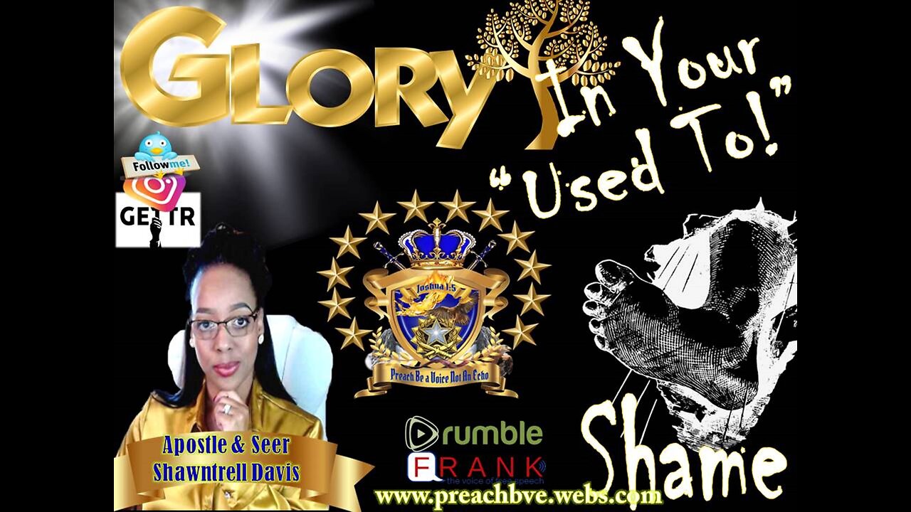 The GLORY is In YOUR #UsedTo :Testify- Stomp & Shame #IUsedTo #ButGod #TheGloryInMyUsedTo