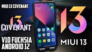 MIUI COVENANT V10 FUCHSIA para Poco X3 PRO! | Android 12 | MIUI MAIS FLUIDA E RÁPIDA!