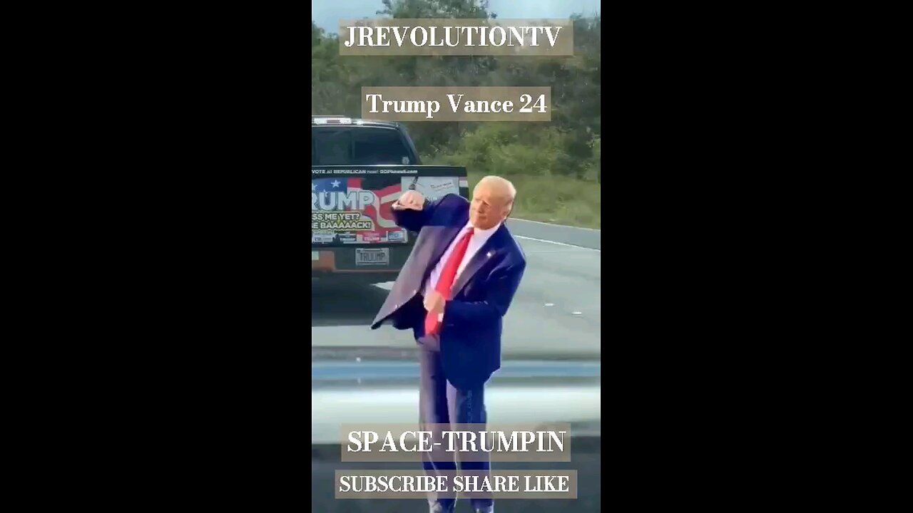 #Trumpvance2024 "Space Trumpin! #shorts #dancing