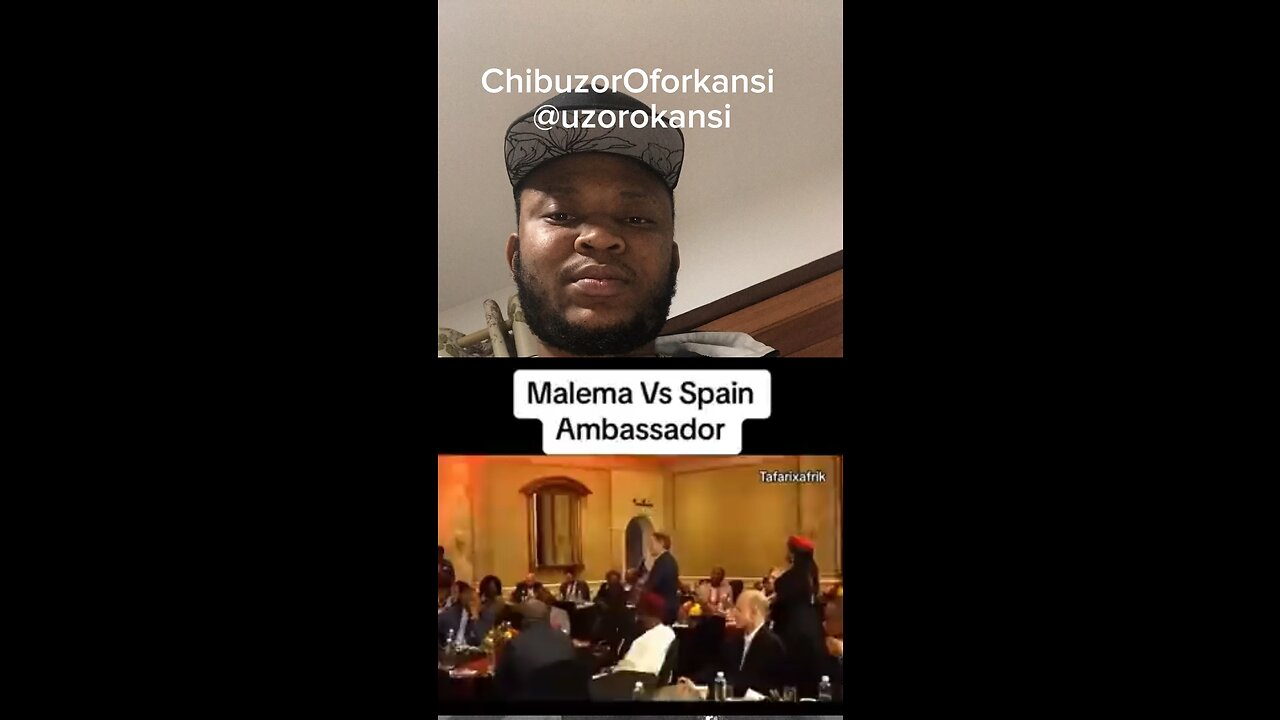 #Watch as Julius Malema educate the #spain Ambassador in South Africa, on what their relation