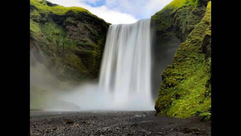 Waterfall is beautiful