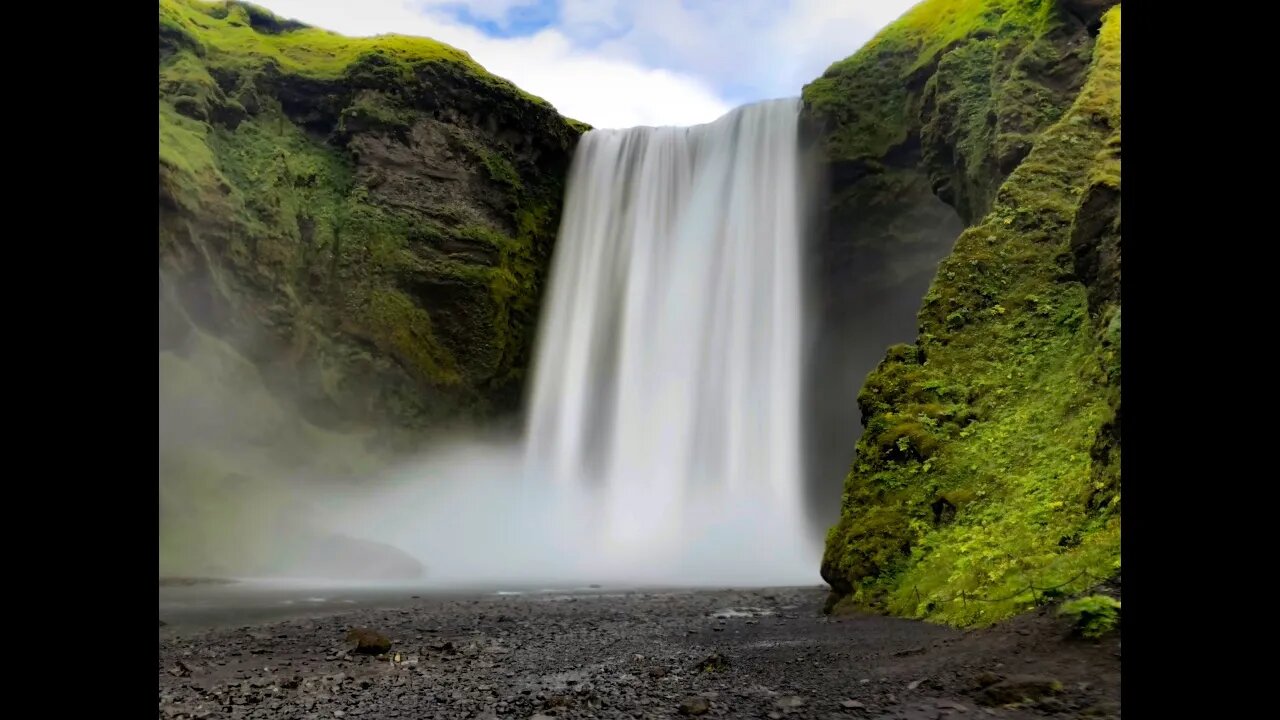 Waterfall is beautiful