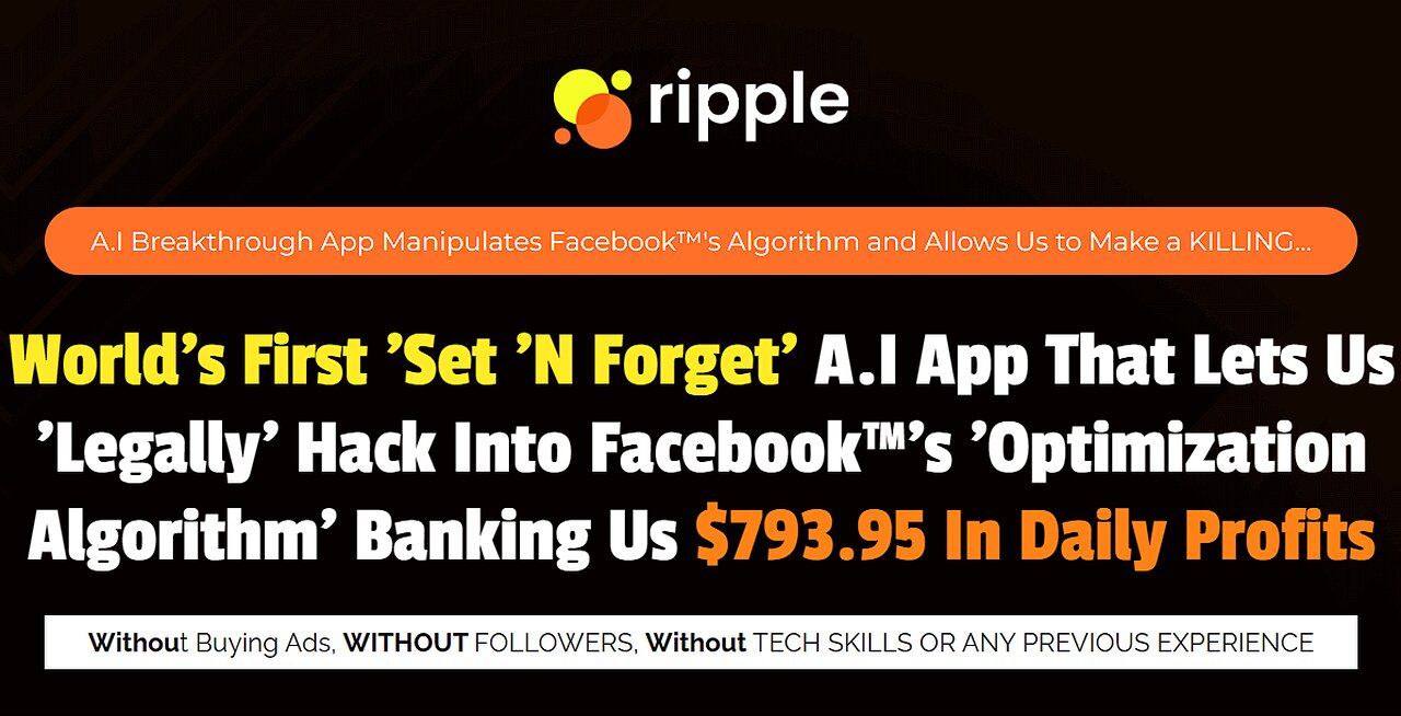 Ripple Review | World's First 'Set 'N Forget' A.I App