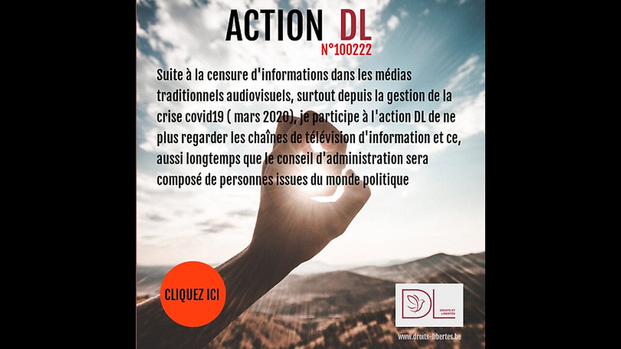 DL - Action DL du 10 février 2022 - www.droits-libertes.be