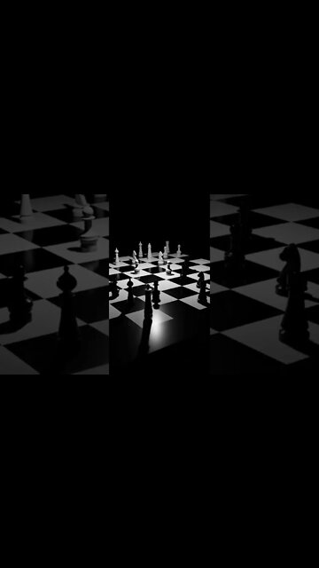 3D render of Bobby Fisher's nh5 board position