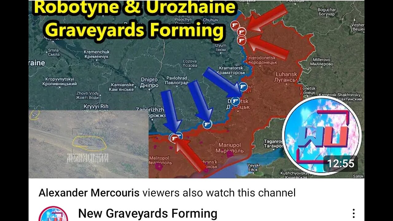 Ukraine turning into growing graveyard