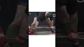 Gavin Bilton Deadlift 425kg #Shorts