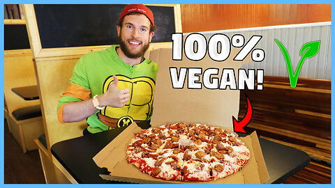 The “Vegavore” Pizza Challenge at Parkway Pizza (Vegan Food Challenge)