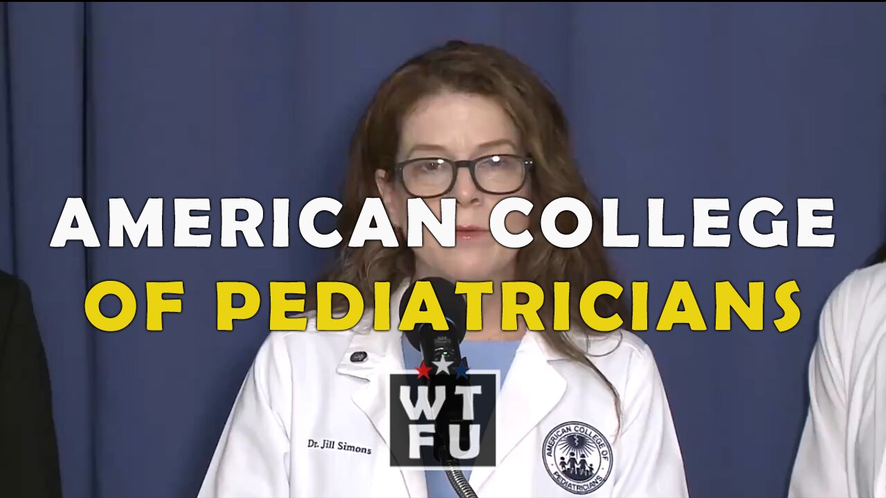 The American College of Pediatricians just put out a statement calling out